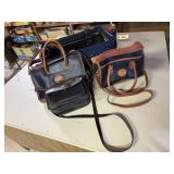 Suitcase of Dooney & Bourke, assorted purses