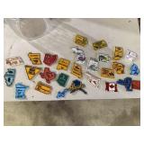 Souvenir travel magnets