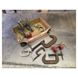 Box of clamps