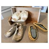Baby moccasins, booties, shoes