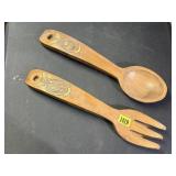 Spoon & fork wall decor