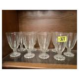 Candlewick glassware (9)