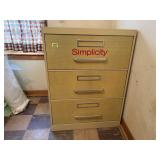 Simplicity retail pattern cabinet, patterns
