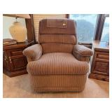 Beige recliner