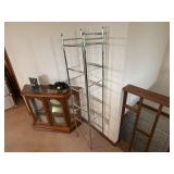 Wire shelving, no contents included