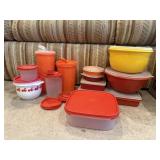 Tupperware storage containers