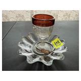 Norfolk, Nebraska souvenir goblet, vintage