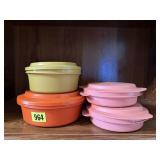 Tupperware storage containers