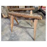 Black & Decker folding saw horses (2)