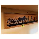 'Back Forty Philsophers' wall decor