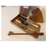 Cutlery, knife block, bread knife