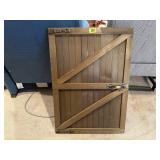 Decorative barn door