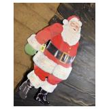 Paper Santa Claus window decoration