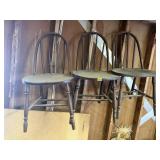 Antique dining chairs (3)