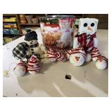 Snowman ornaments, decorations