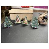 Nativity, Christmas tree pocket trinkets