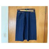 Koret City Blues vintage denim skirt