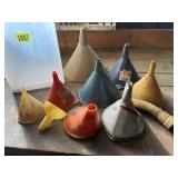 Funnels, fuel transfer siphon