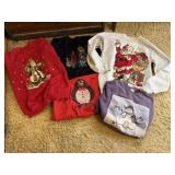Handcrafted holiday sweatshirts (5)
