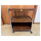 Rolling utility cart