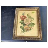 Vintage floral artwork