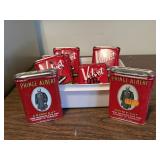 Velvet, Prince Albert tobacco tins