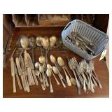 Mixed lot of silverwaresome has been cut for