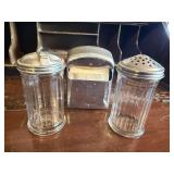 Diner lot, napkin holder, shakers