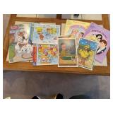 Children's puzzles, paper dolls