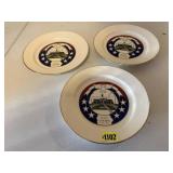 Story County 1976 commemorative plates (3)