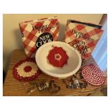 Better Homes & Garden cookbooks, cookie cutters,