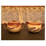 Sweet'nin & Cow Juice set