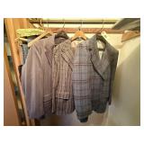 Vintage tailored suits