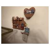 Cottage core wall decor, Iowa curio shelf