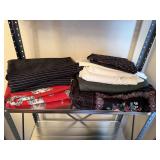 Black & white fabric yardage