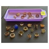 Costume jewelry rings