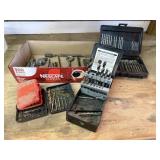 Assorted drill bits