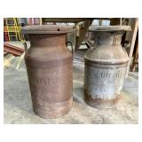 Milk cans (2)