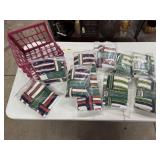 Crate of NOS vintage sweater kits (10)