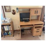 Computer desk, no contents included