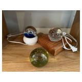 Lighted blown glass (3)