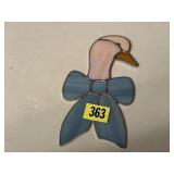 Stained glass goose