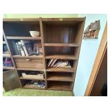 Single bookcase, no contents included
