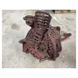 Cast iron cherry pitter