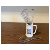 Living History Farms stein, whisks