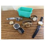 Assorted wristwatches