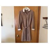 Kenny Classics mocha collared dress