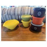 Vintage Tupperware storage containers