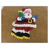 Vintage plastic popcorn Santa Claus decoration