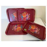 Painted lunch trays (14)